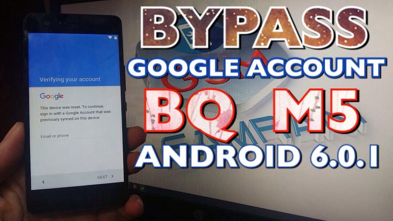 BQ AQUARIS M5 BYPASS GOOGLE ACCOUNT ANDROID 6.0.1 REMOVE FRP BQ M5