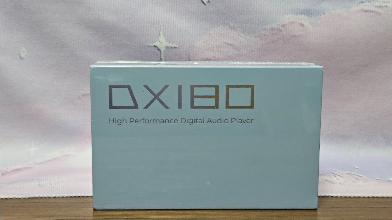 Распаковка цифрового аудиоплеера iBasso DX180.