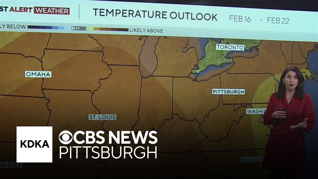 KDKA-TV Afternoon Forecast (2/9)