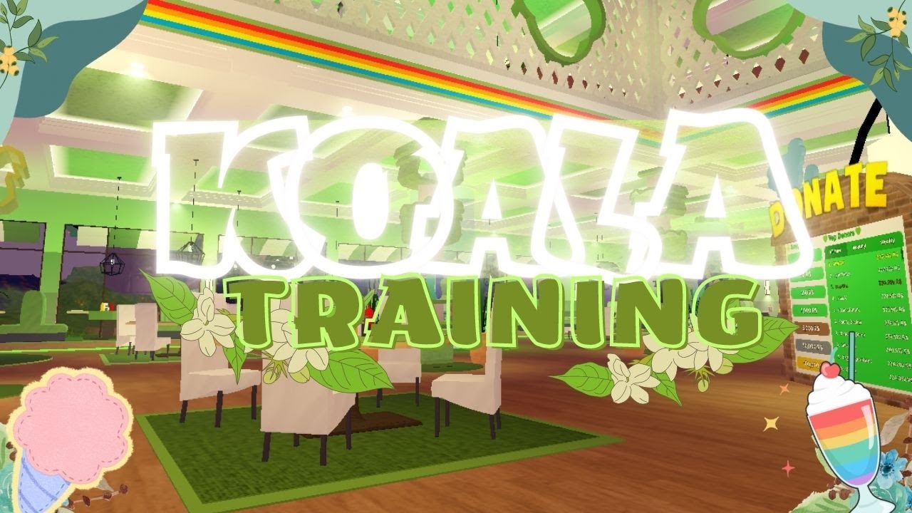 Koala Cafe | Training for Koala!