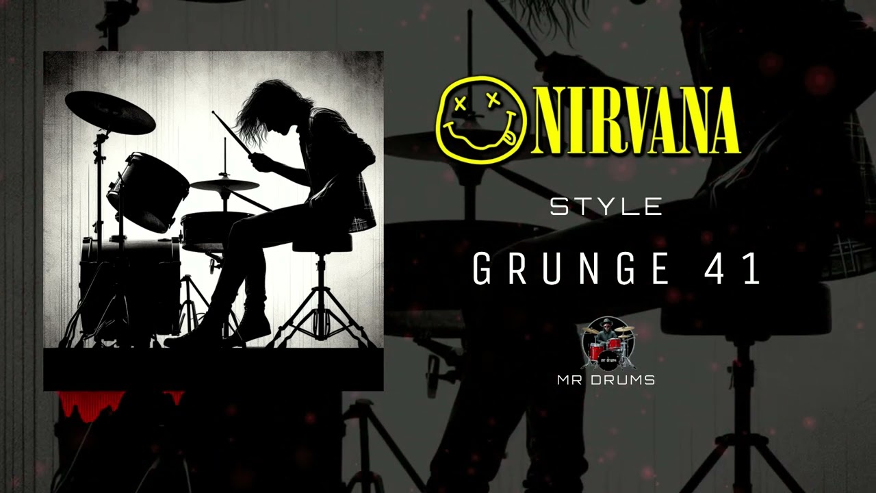 Grunge Drum Track | NIRVANA Style | 164 BPM