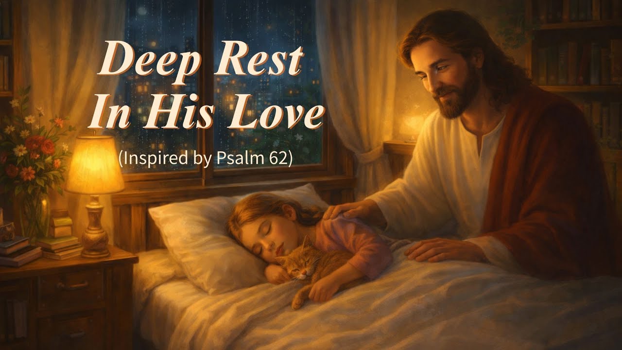Deep Rest in His Love 🌙| Calm Worship Music for Sleep, Peace & Trust in God