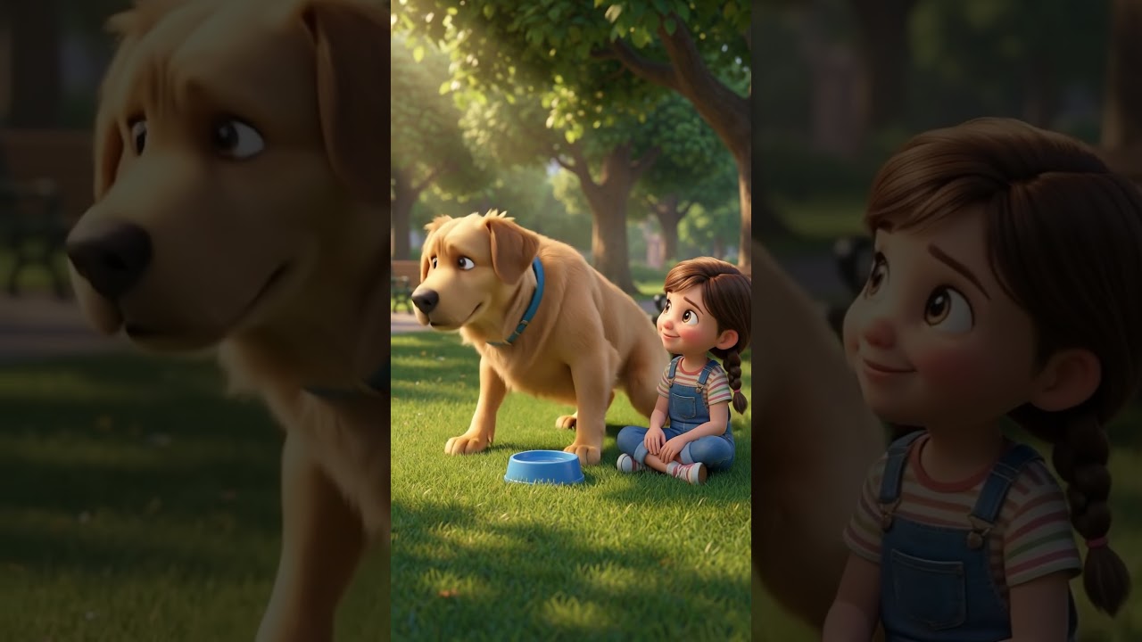 A Lost Dog Walks The Entire City To Find Home | Pixar Style AI Short Film 🐶