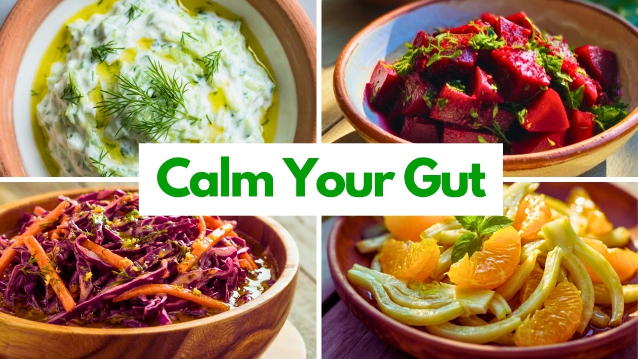 5 Mediterranean Salads for Better Digestion & Lower Inflammation (No Legumes)