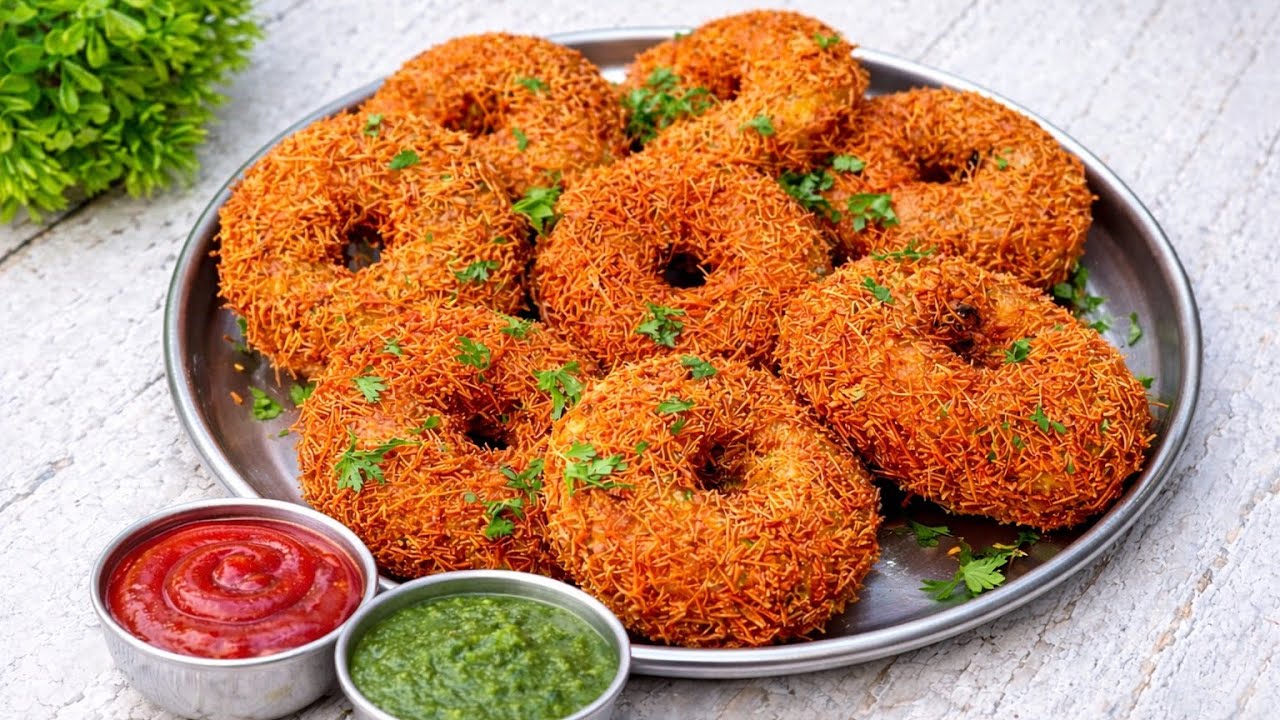 क्रिस्पी रशियन डोनट | Chicken Donuts Recipe for Iftar | Best Ramzan Iftar Recipe | Chicken  snacks