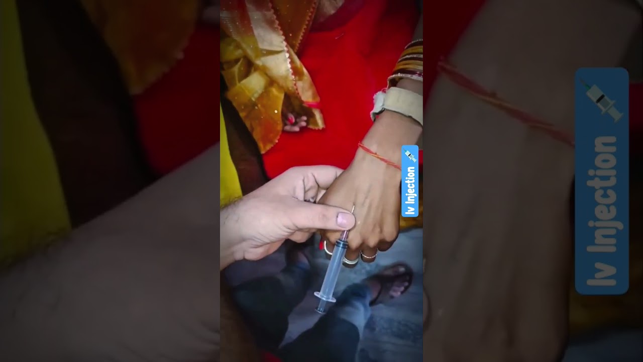 IV Injection Technique | Real Procedure | Proper Technique for Iv Injection #iv #injection #medical.