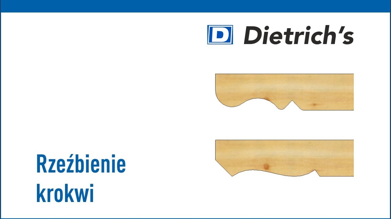 Dietrich's Rzeźbienie krokwi - dowolny kontur