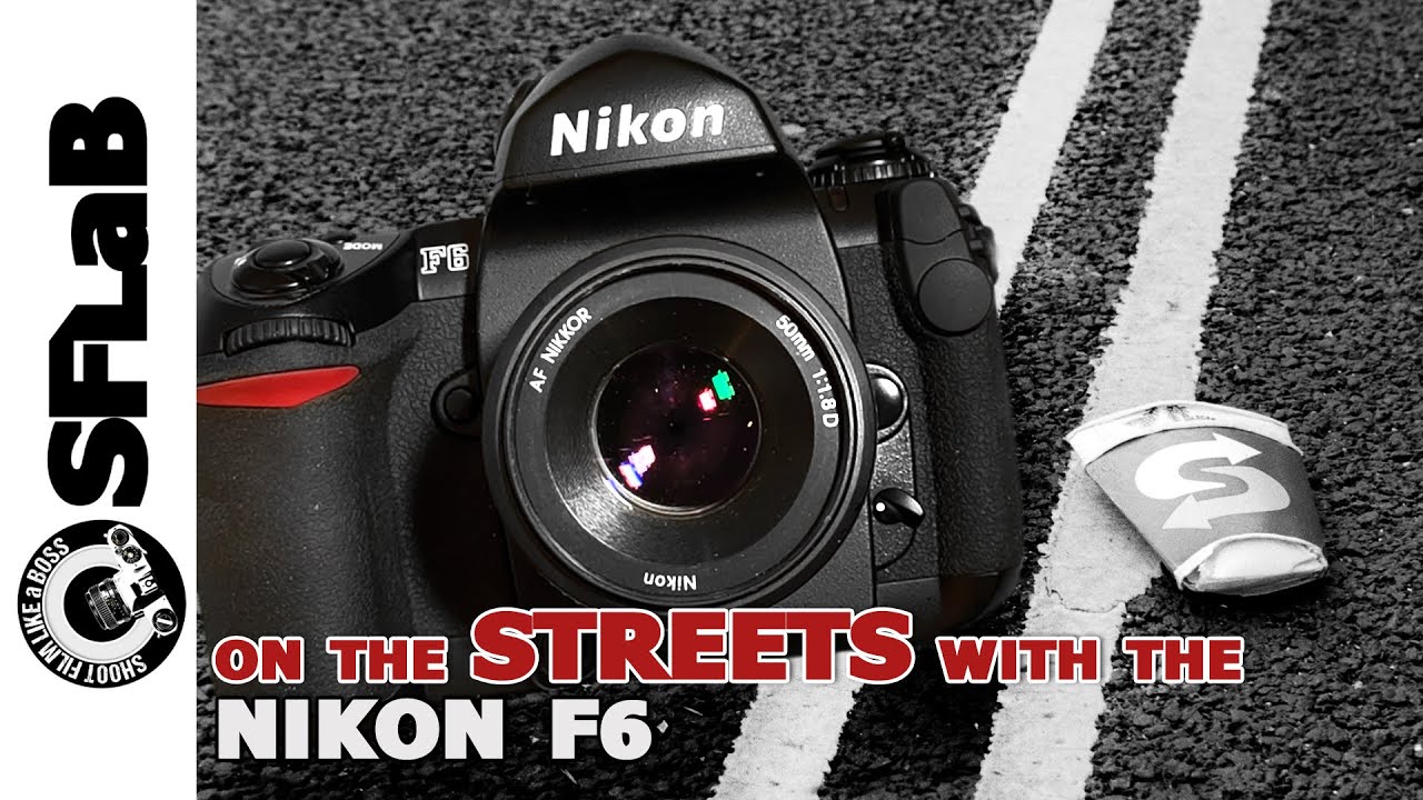 Использую Nikon F6 на улицах. Безумная камера!