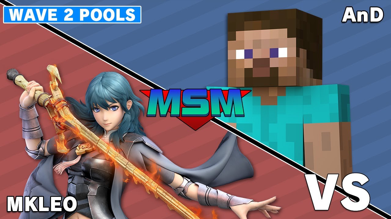 Offline MSM 242 - T1 | MkLeo (Byleth) VS gsm | AnD (Steve/Wolf) Wave 2 Pools