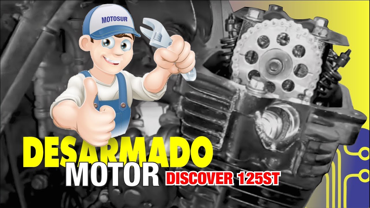 *PASO A PASO* DESARMADO MOTOR DISCOVER 125ST,  BIEN EXPLICADO.