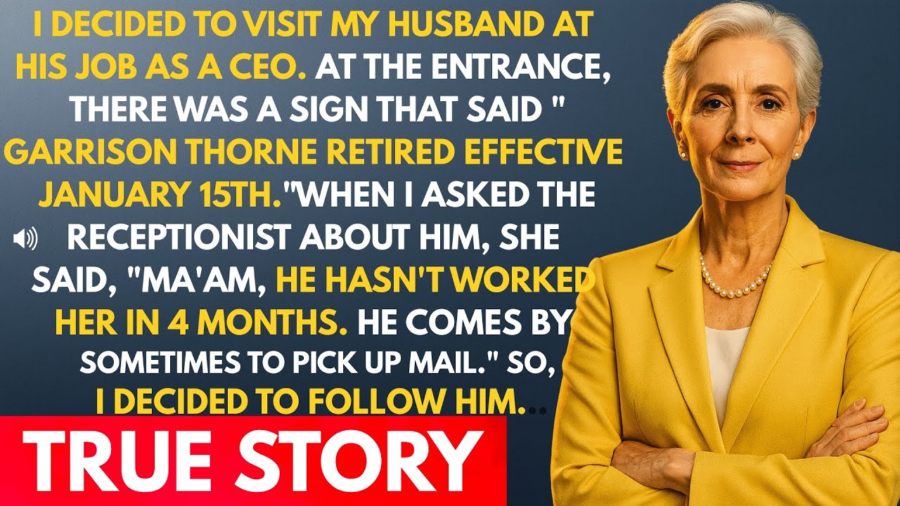 I decided to visit my husband at his job as a CEO. At the entrance, there was a sign that said…