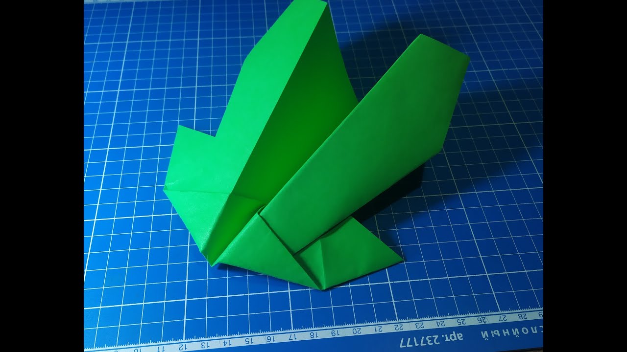 ОРИГАМИ из бумаги! Супер трюковой самолет