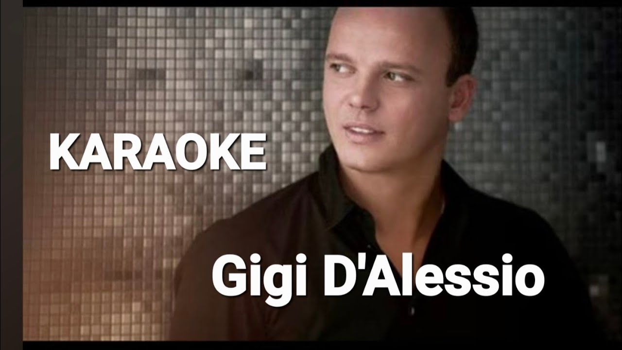 Gigi D'Alessio Quel Che Resta Del Mio Amore KARAOKE