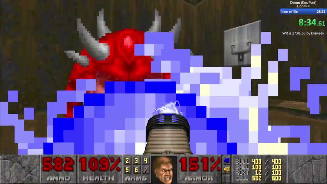 DOOM II - Any% in 27:58
