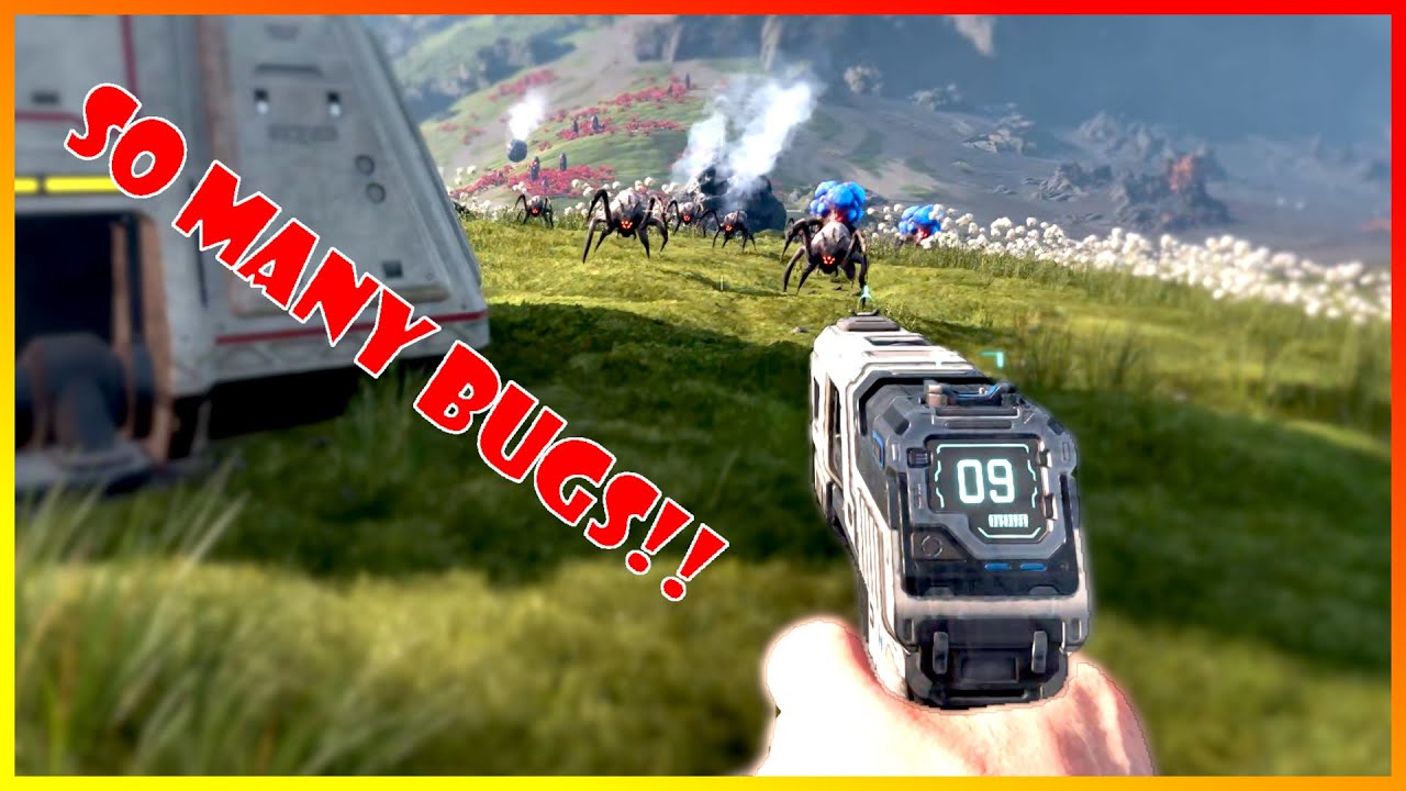 Defending Antennas from swarms of exploding bugs!