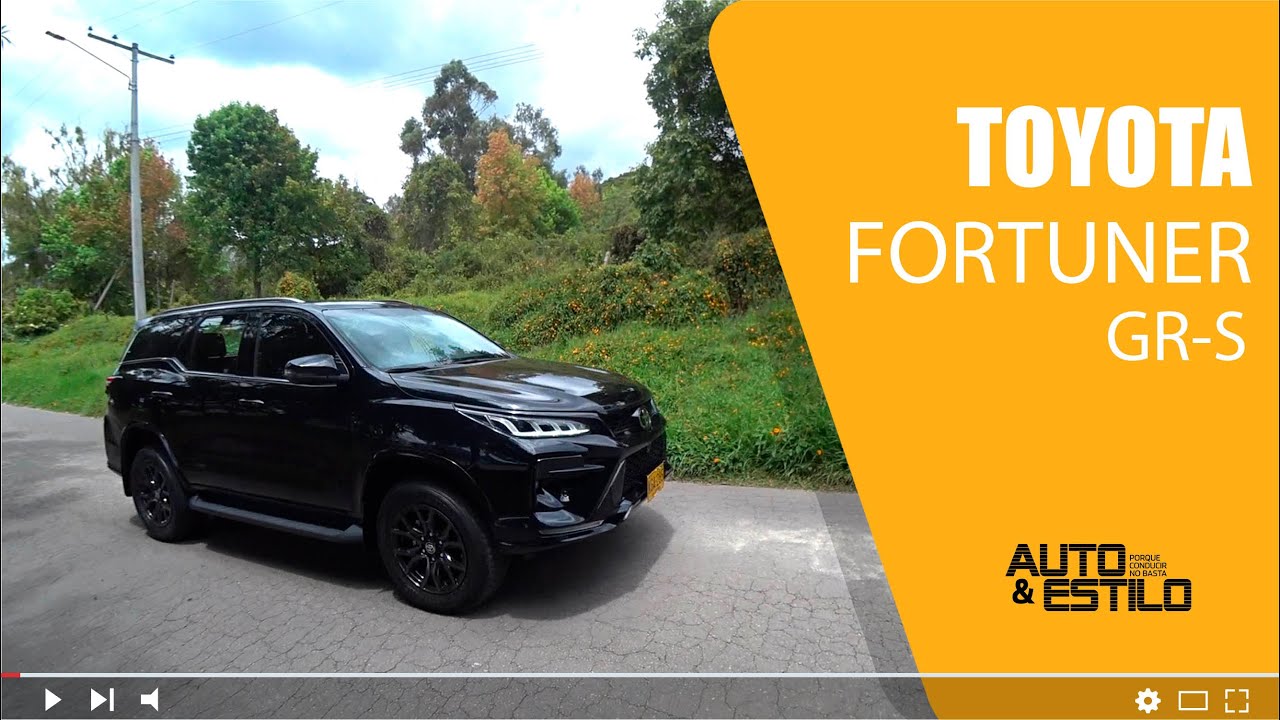 TOYOTA FORTUNER GR-S - TREMENDO 