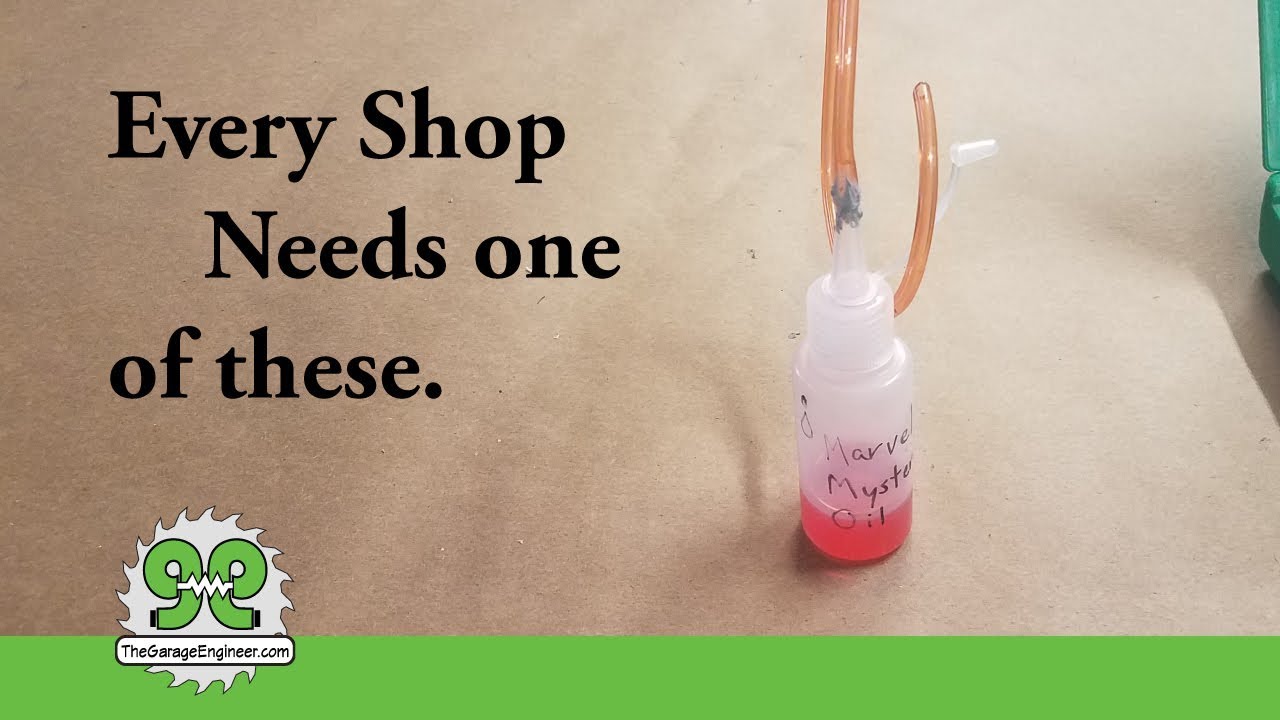 Oiler bottle every shop needs and you can make yourself - The Garage Engineer