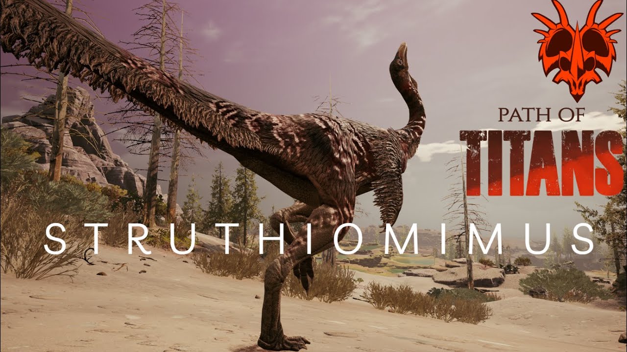 LIfe Of zombie Struthiomimus | PATH OF TITANS #1
