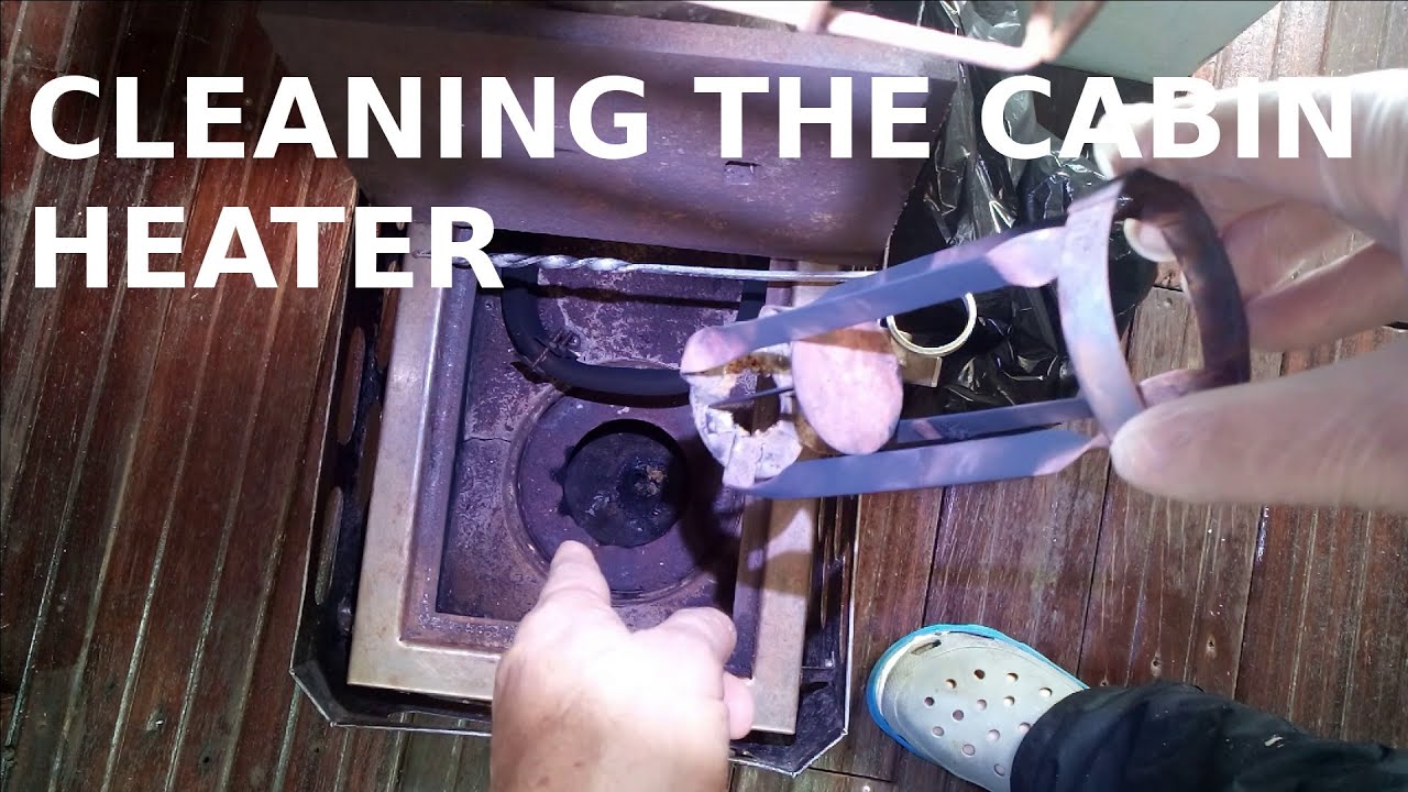 Cleaning the Dickinson Cabin Heater
