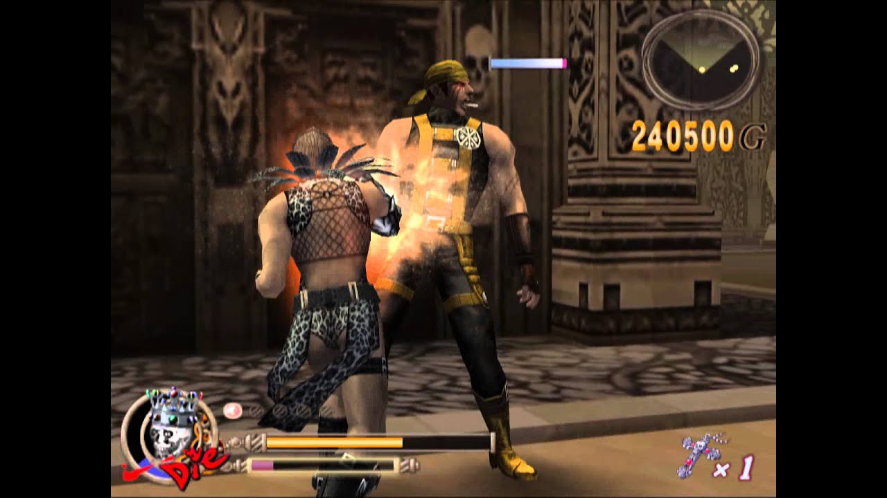 Let's Play God Hand Mission 7-4 The Mirage Town