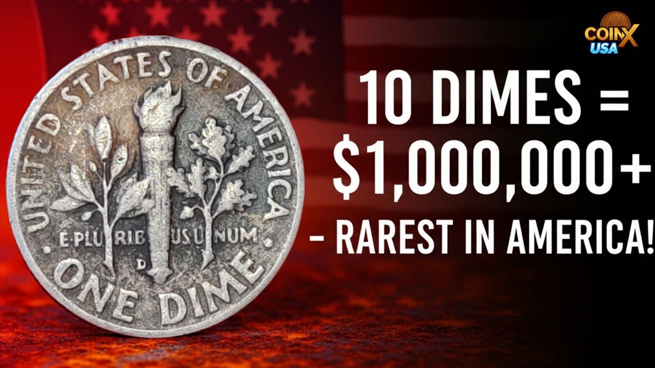 Hidden Fortune in Your Pocket! Top 10 Most Valuable Dimes Worth $1.5M+ You&rsquo;re Accidentally Spending