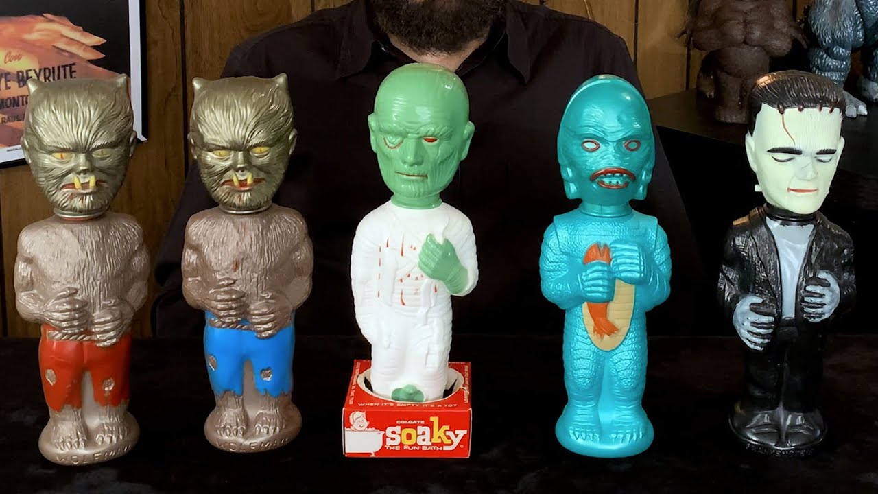 Universal Monsters Soakies - Raymond Castile's Basement of Horror - S4, Ep 13