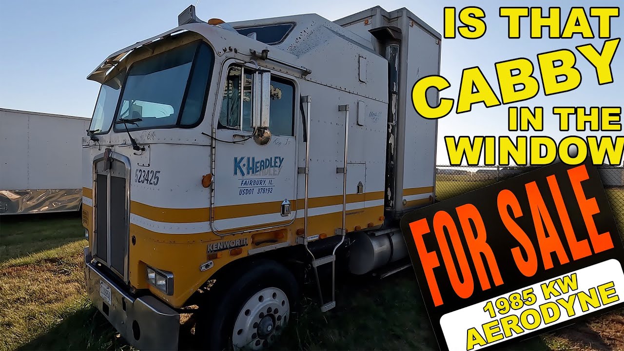 Витрины никогда не останавливаются!!! 1985 Cabover K100E Aerodyne