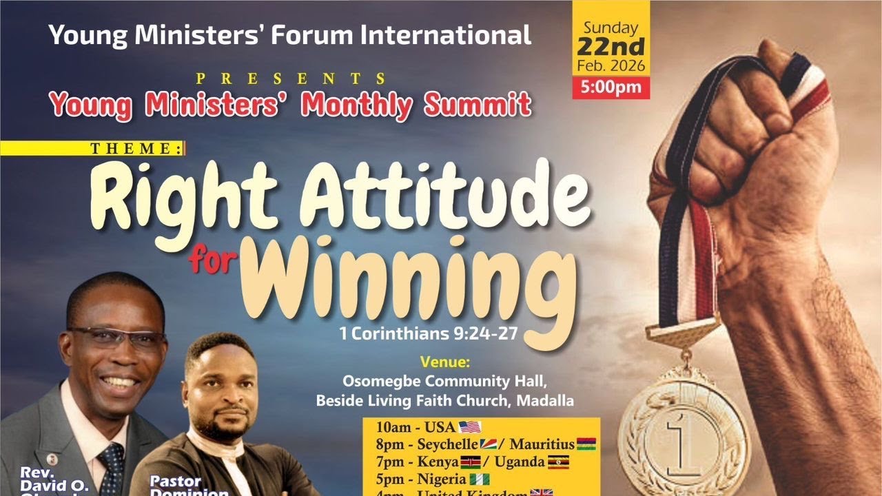 YOUNG MINISTERS MONTHLY SUMMIT