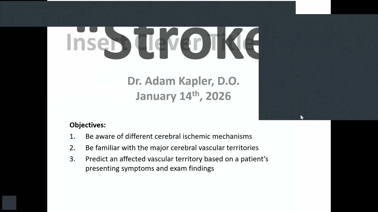 2026.01.14 - Medical Grand Rounds 