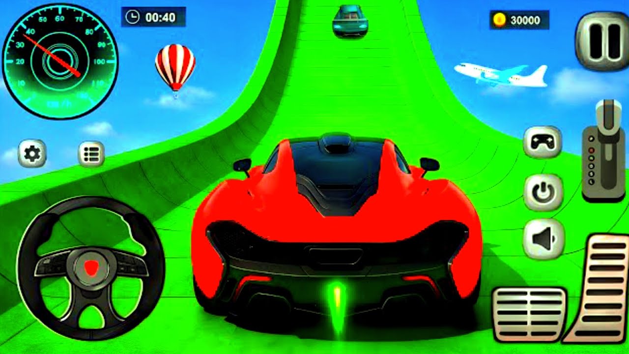 Ramp New Car Racing 3D - Car Racing Impossible Stunts - Android GameplayRamp New Car Racing 3D