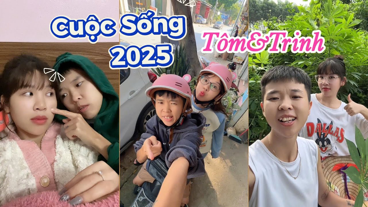 Những khoảnh khắc đáng nhớ năm 2025 | Tổng hợp video vlog Tôm và Trinh | Tôm&Trinh Couple #Shorts