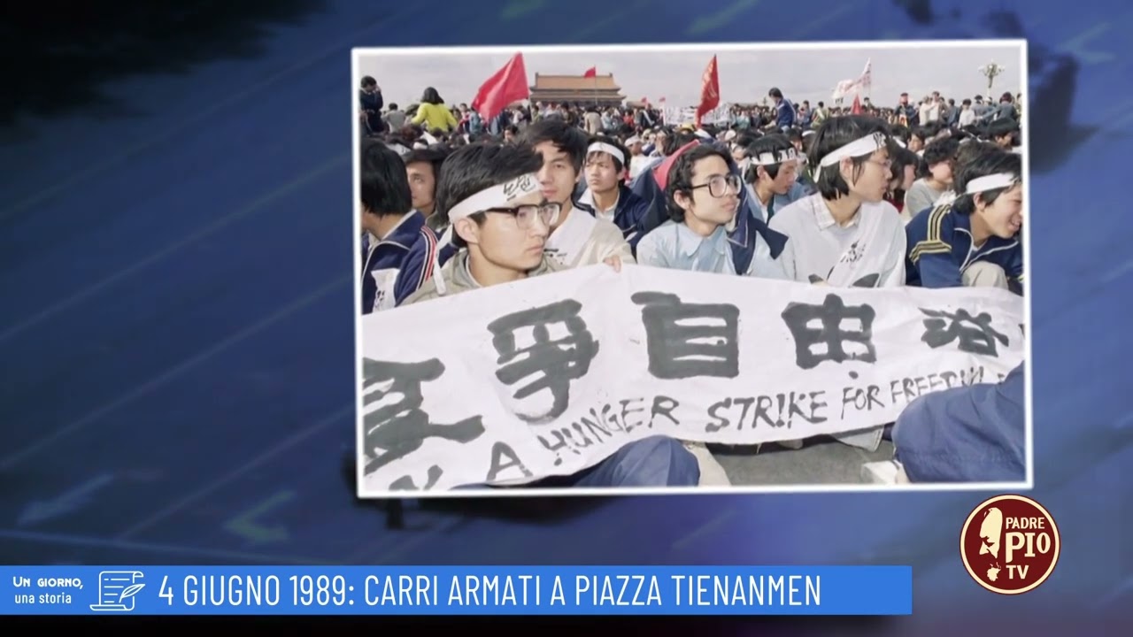 4 giugno 1989: Carri armati a  piazza Tienanmen (Un giorno una storia 4 Giugno 2022)