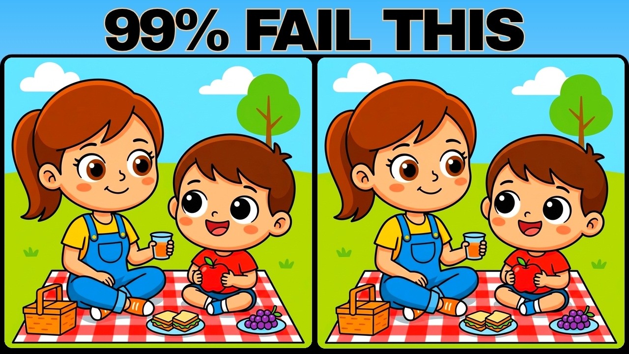 Spot the Difference | Test Your Observation Skills | Daily Puzzle #2