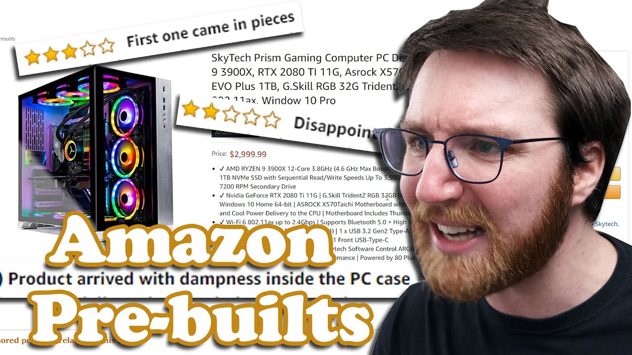 Laughing at Amazon Pre-Built gaming PCs!