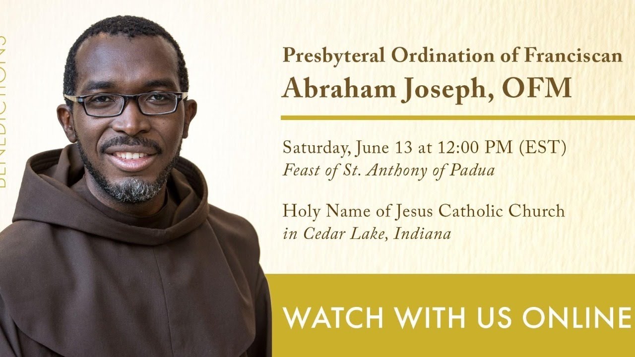 Presbyteral Ordination of Franciscan Abraham Joseph, OFM