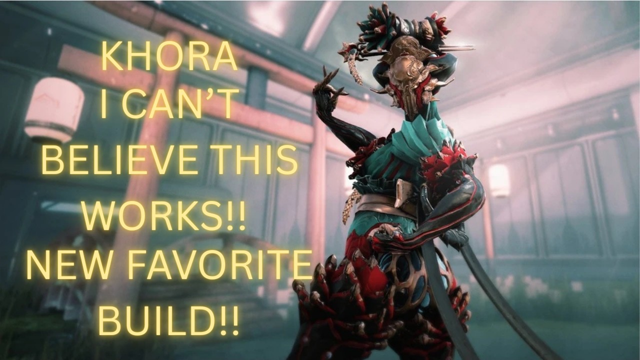 MY NEW FAVORITE BUILD! Armor Tank Khora | Warframe Khora Prime Build 2026