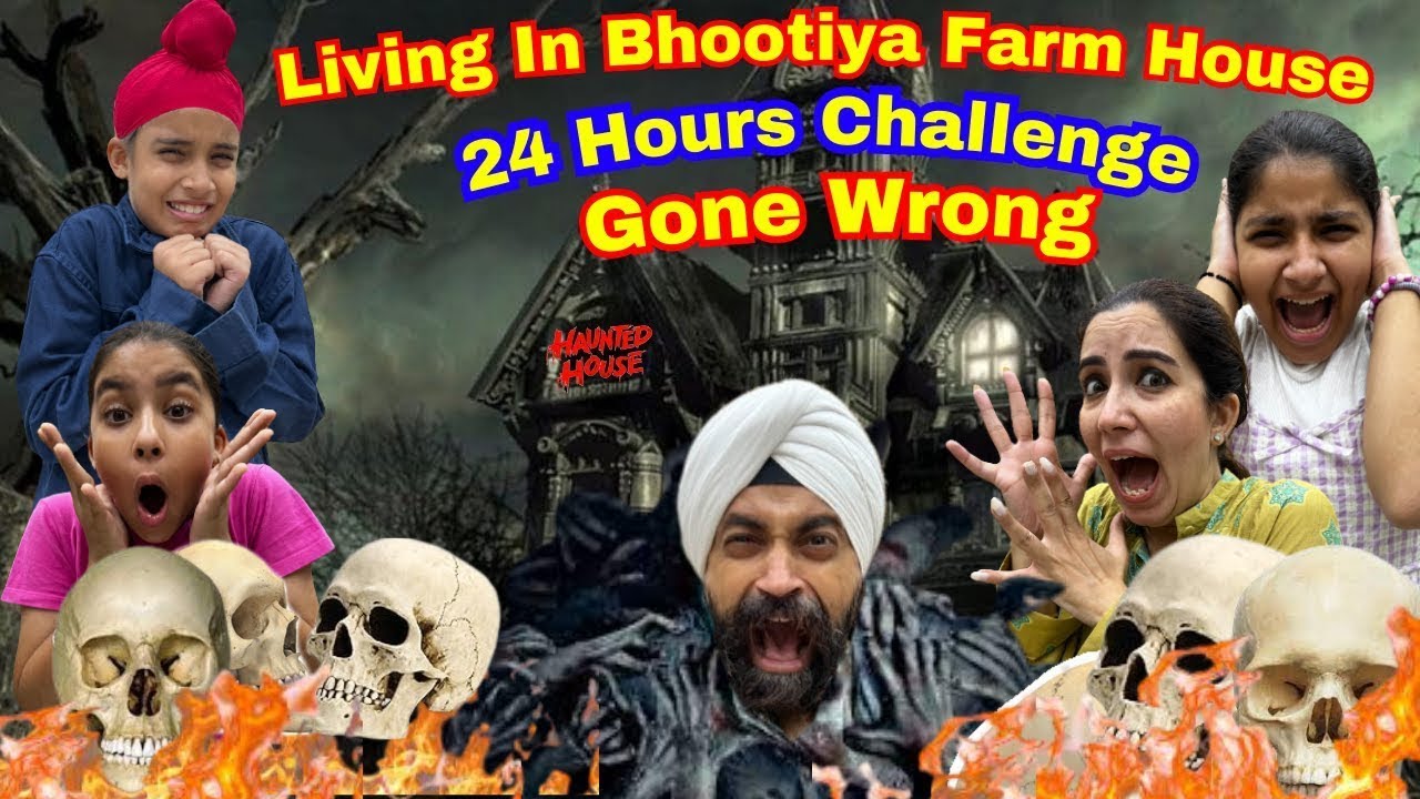 Living In Bhootiya Farm House - 24 Hours Challenge *Gone Wrong* | Ramneek Singh 1313 | RS 1313 VLOGS