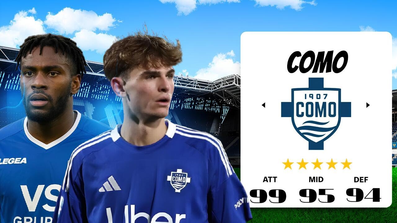 🔥10 SZEZONIG Én lettem a Como EDZŐJE az FC 25-ben! ⚽🏆 (1.rész)