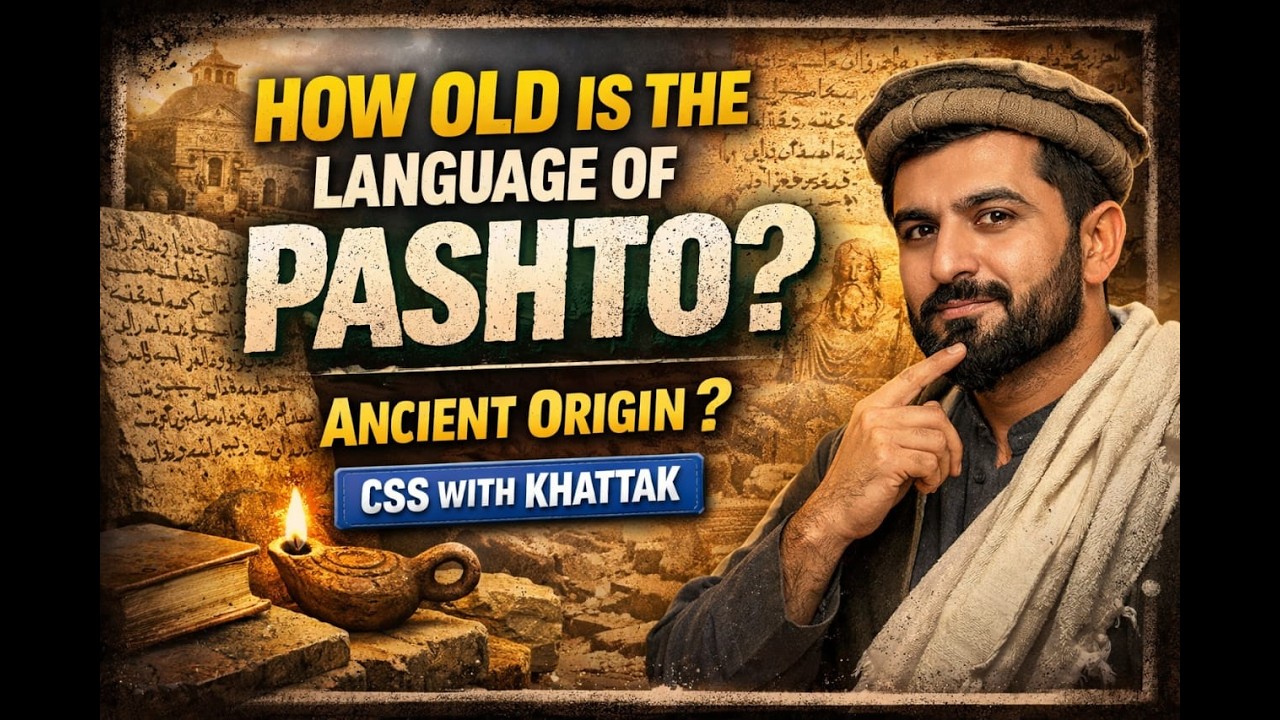 The Origin and Age of The Pashto Language. #pashto #csspms2027