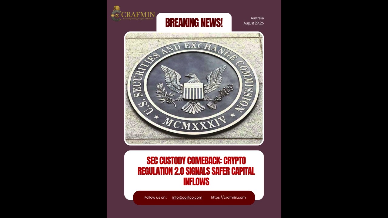 Could New SEC Rules Change Crypto Custody? 🔐