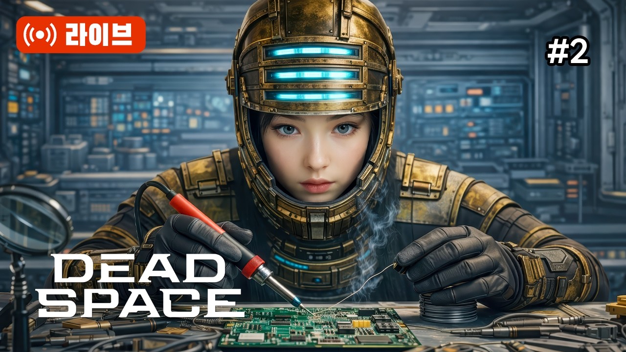 우주 최강 공돌이가 된 이유 - 데드 스페이스 리메이크 #2 | PS5 Pro 라이브