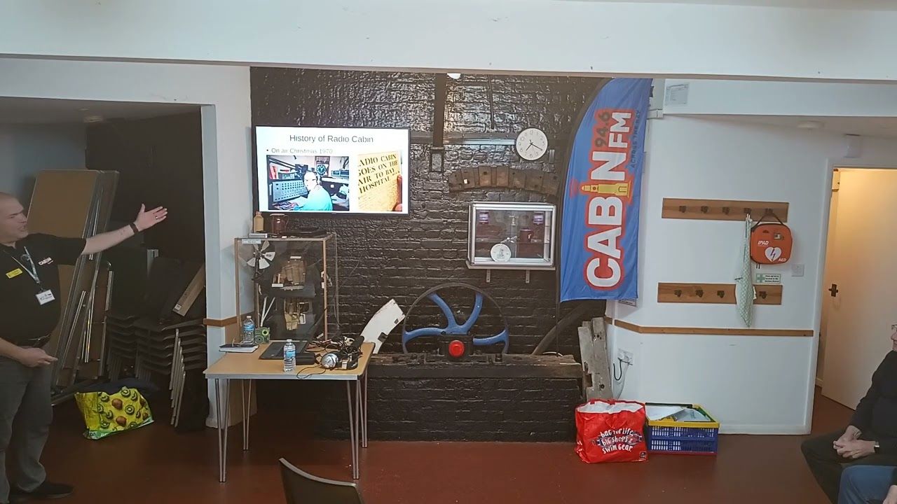 Herne Bay's 94.6 Cabin FM Interactive Workshop at the East Kent Radio Society