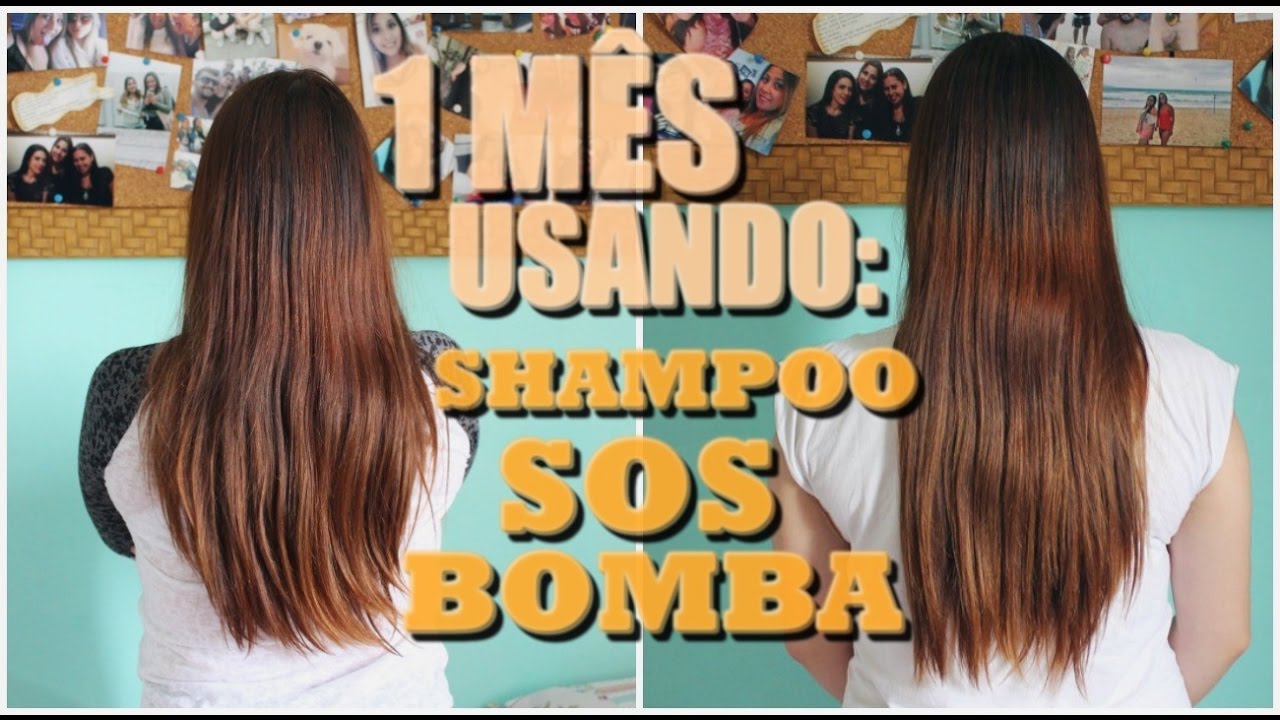RESULTADO SHAMPOO SOS BOMBA - SALON LINE | 1 M&Ecirc;S USANDO