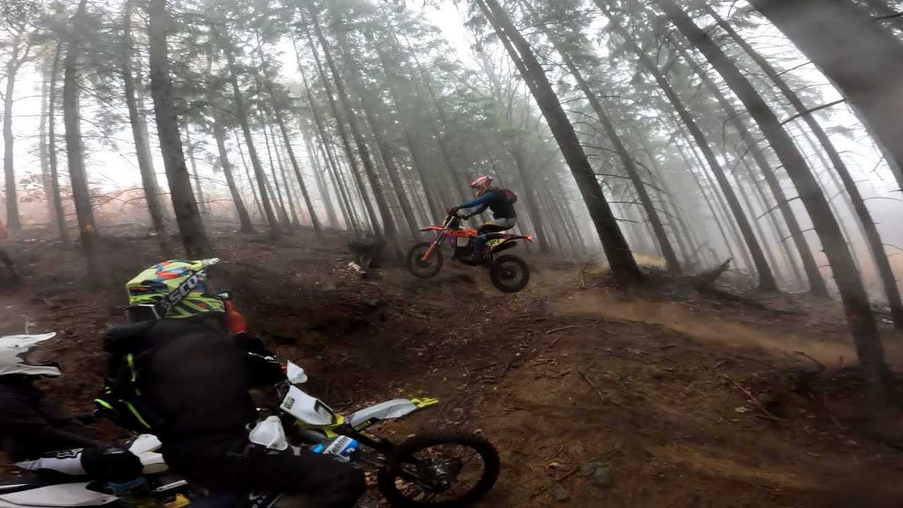 Dobre loty młode koty ✌️🔥Hard Enduro ⛰️ Cz.1 Klimatyczny warun🌧️ Husqvarna Sherco KTM Gas Gas 