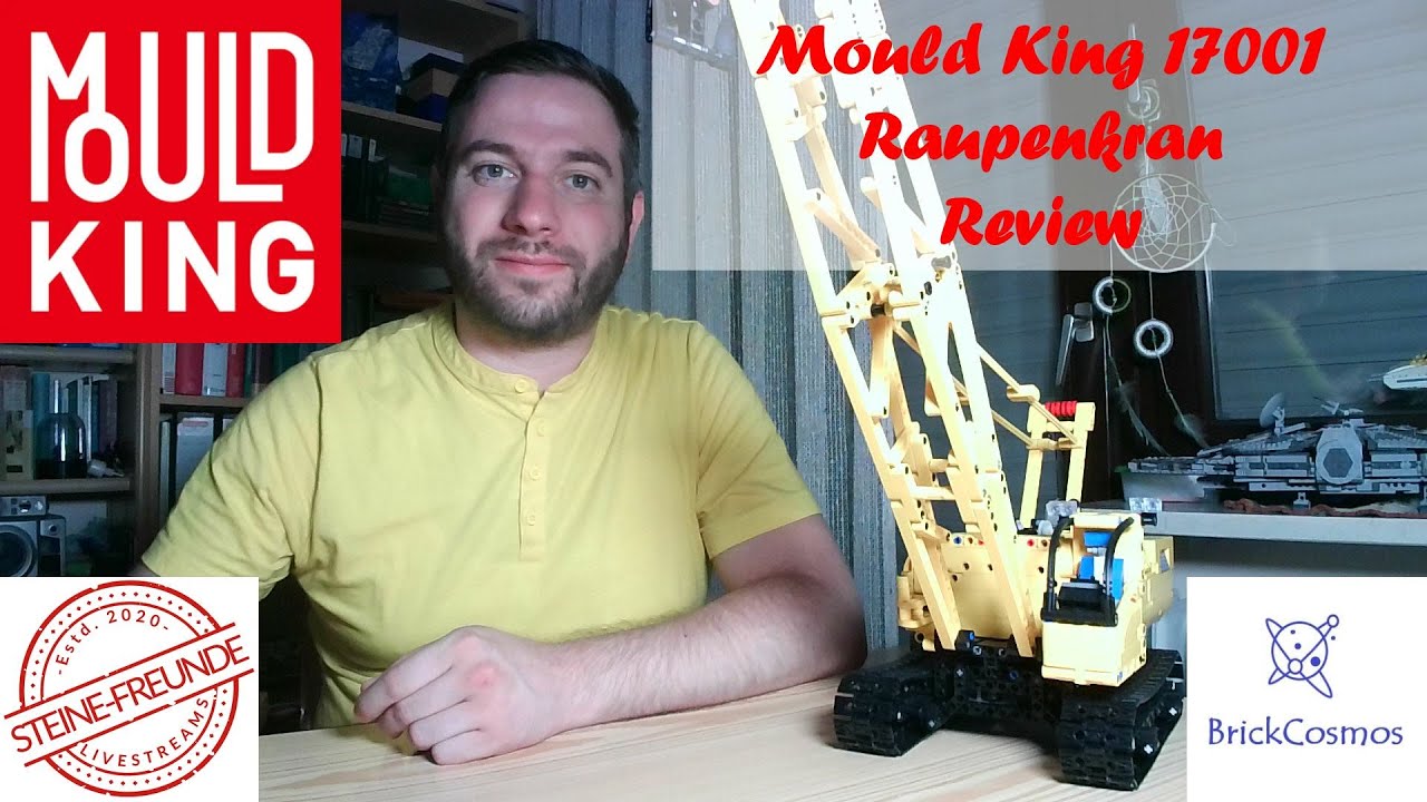 Mould King 17001 Raupenkran Review