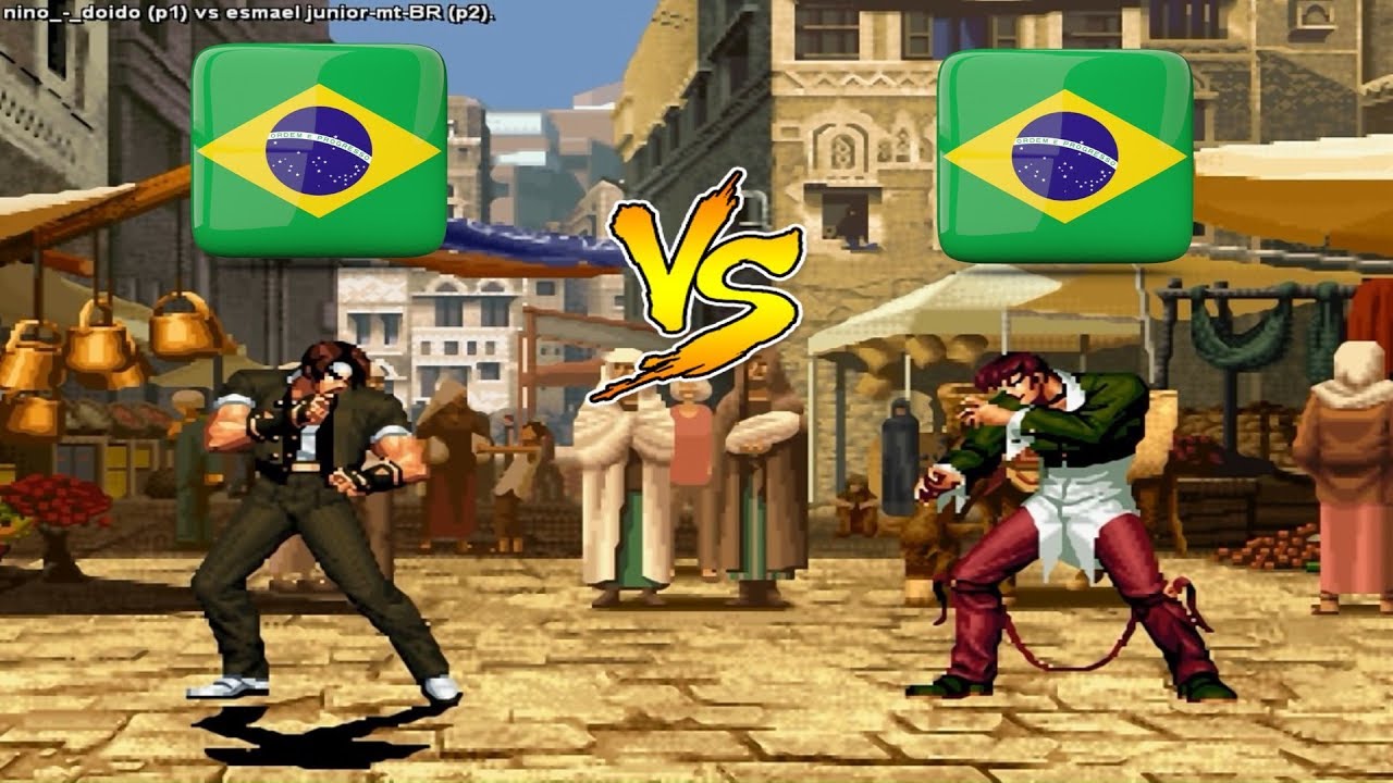 KOF 98 - nino_-_doido vs esmael junior-mt-BR