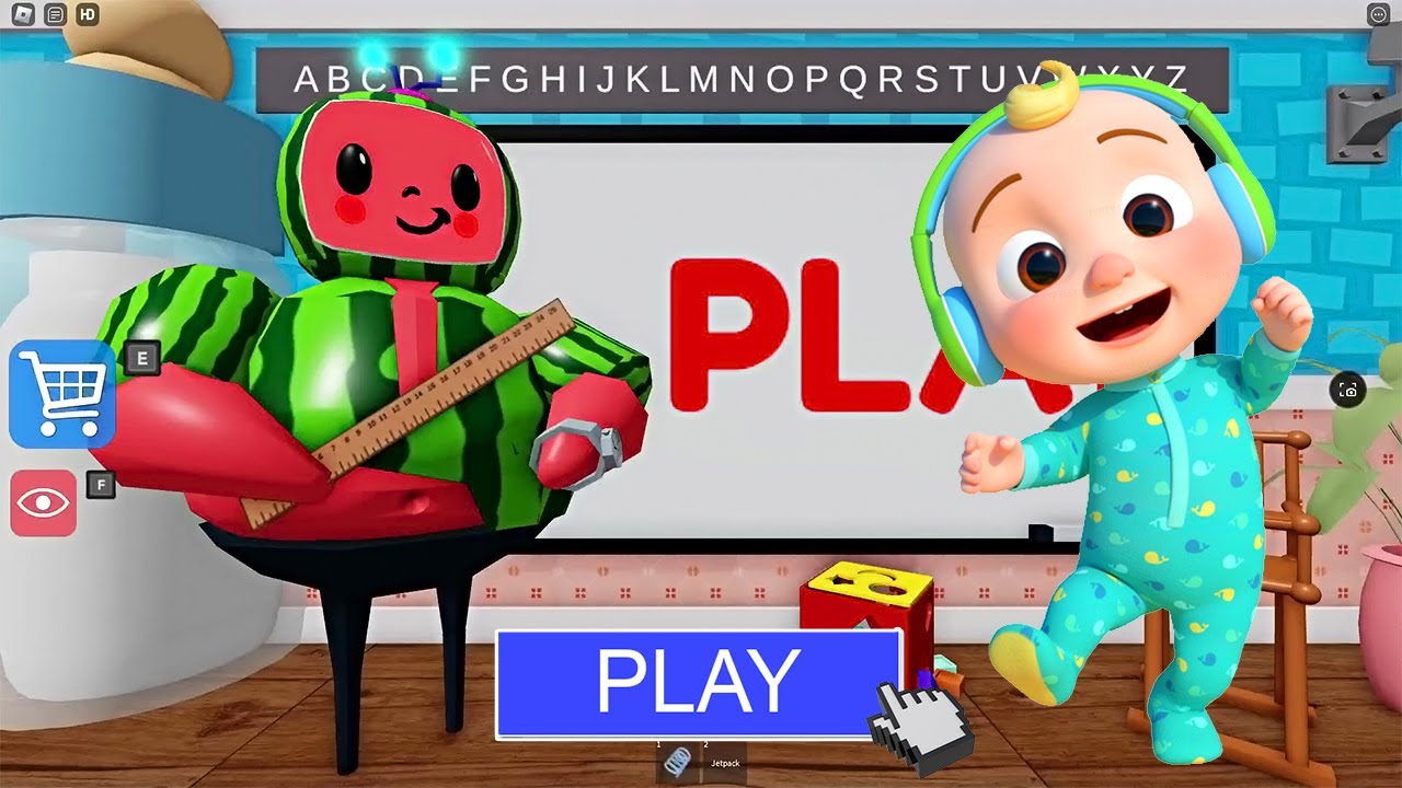 NEW GAME COCOMELON BARRY'S PRISON RUN! Obby Update #roblox #obby