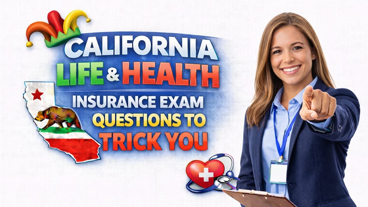 California life and health insurance license exam questions
