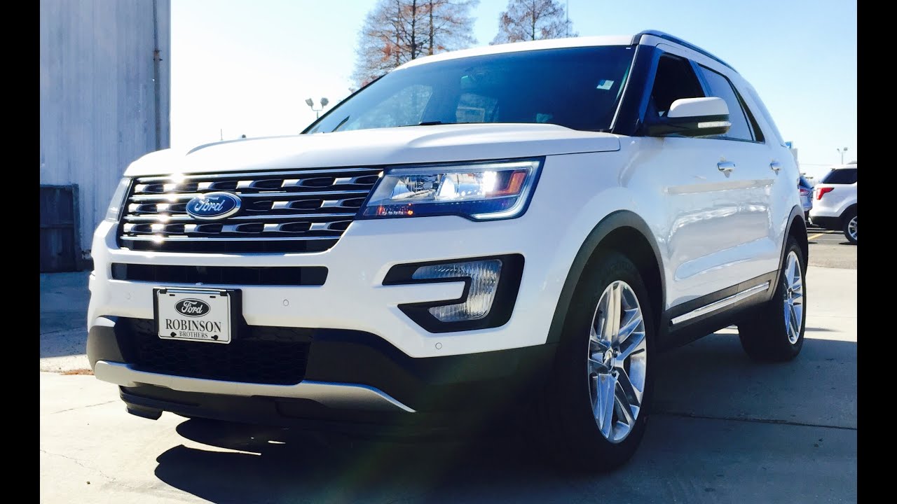 2016 Ford Explorer Limited Full Review /Start Up /Exhaust /Short Drive