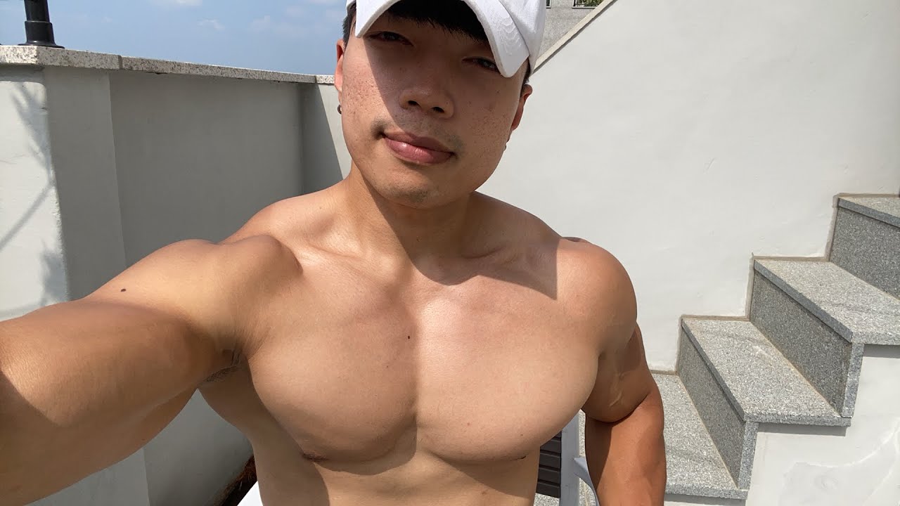 야외태닝+질의응답 운동&영양🔥🔥